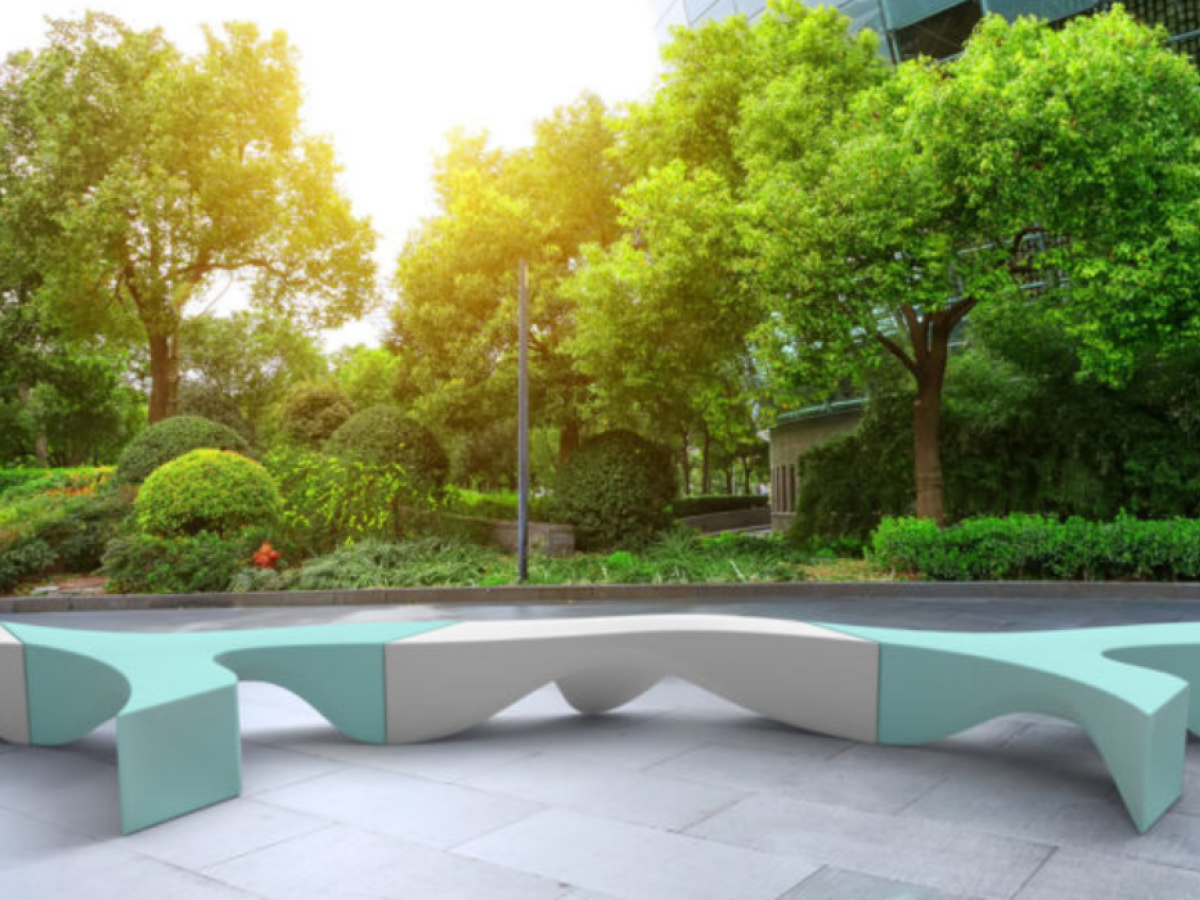 park bench furniture