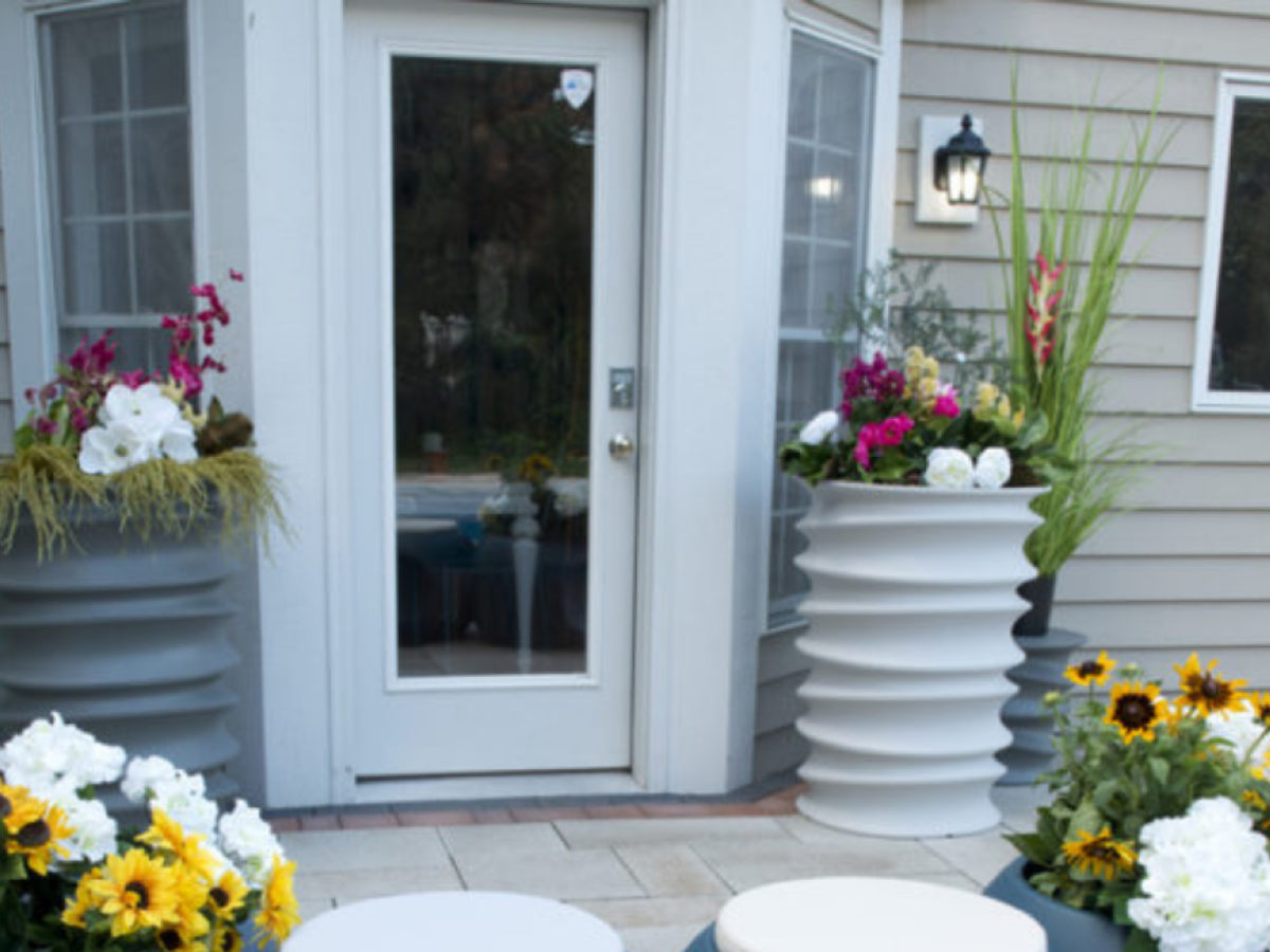 front door large planter